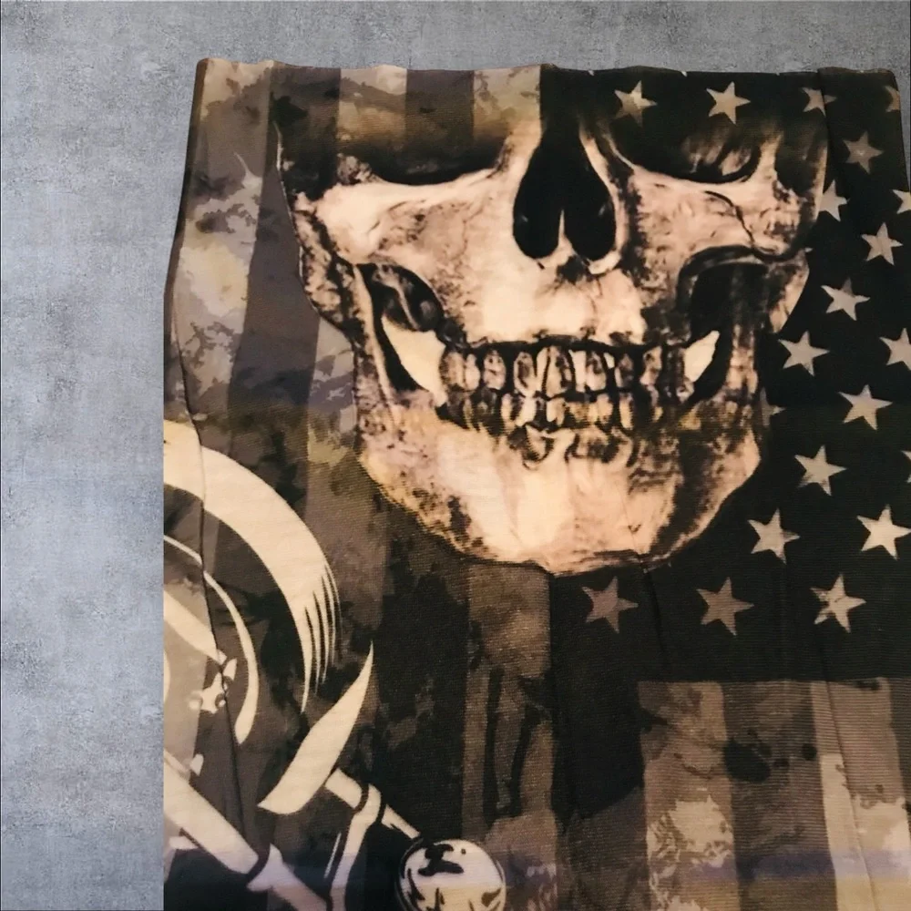Biker Motorcycle 16 n 1 Neck Gaiter Face Cover Dust Mask Biker Rag